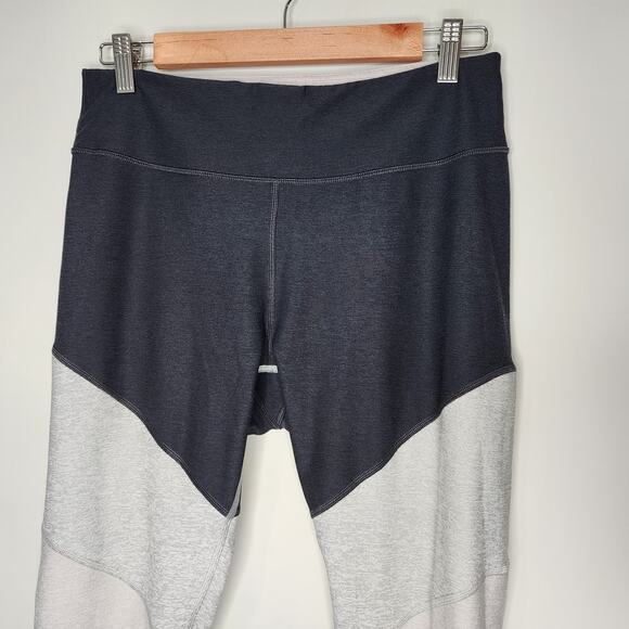 Outdoor Voices Springs Color block 7/8 Leggings Black Gray Large - Picture 3 of 6